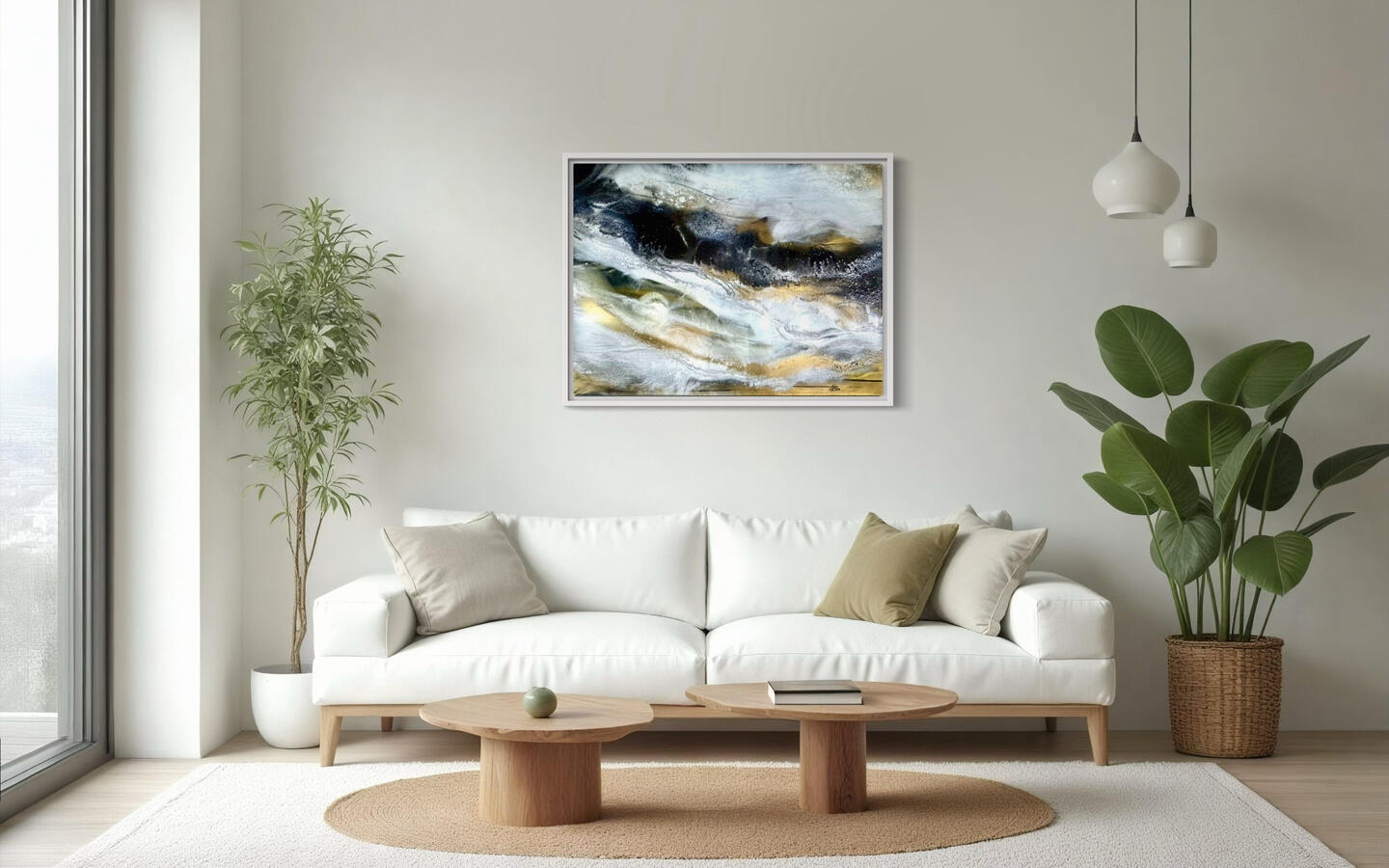 The painting encapsulates a moment of tranquility and anticipation, inviting viewers to reflect on the beauty of nature and the promise of a new day. Perfect for any space that seeks to inspire calm and contemplation.